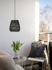 PR Home Saigon Taklampa Svart 28cm - Azalea Home