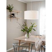 PR Home Sara Taklampa Linne Offwhite 55cm - Azalea Home