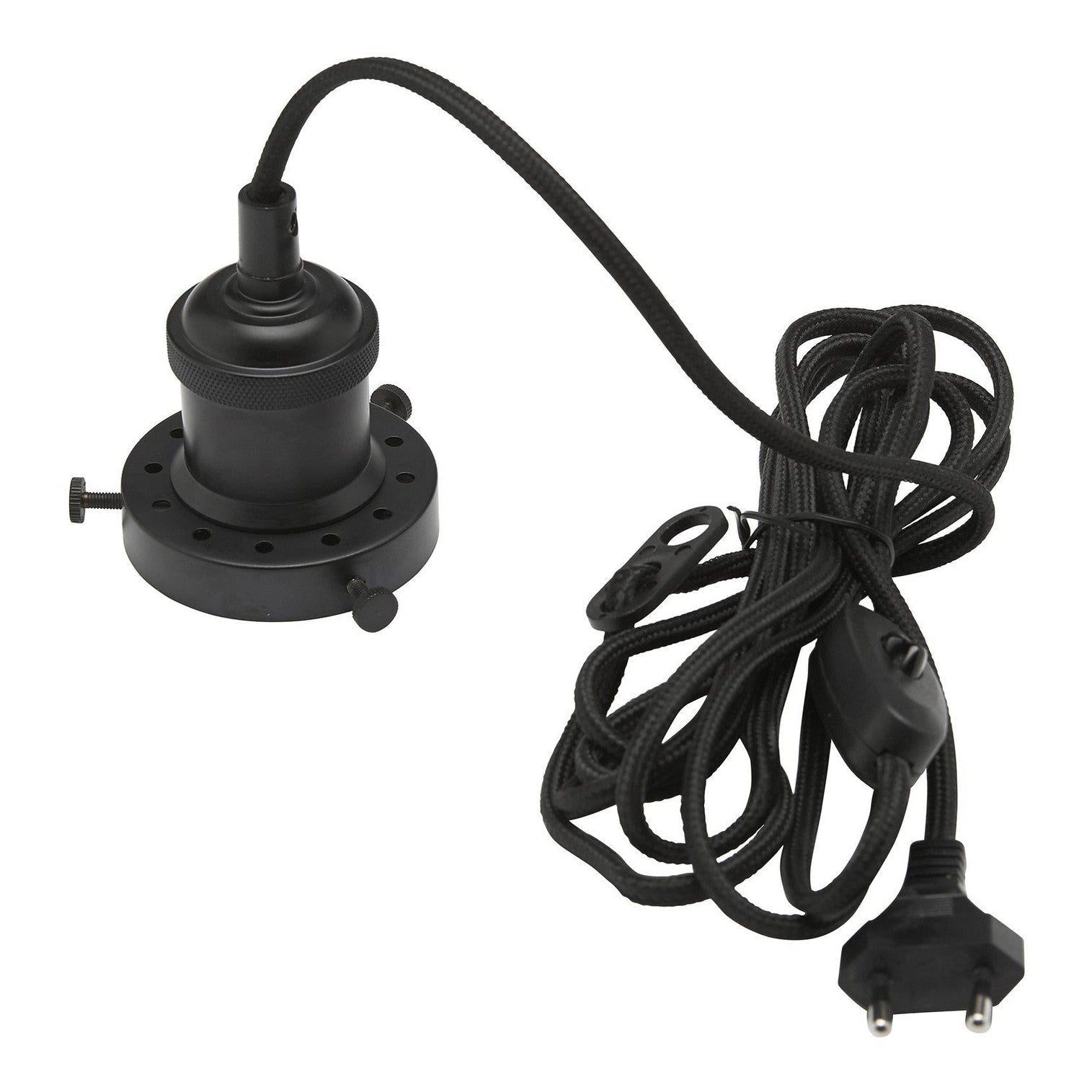 PR Home Siri Takupphäng Väggkontakt Svart 3m - Azalea Home