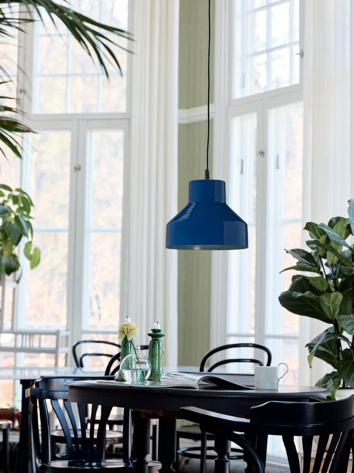 PR Home Solo taklampa Blank blå 26cm - Azalea Home