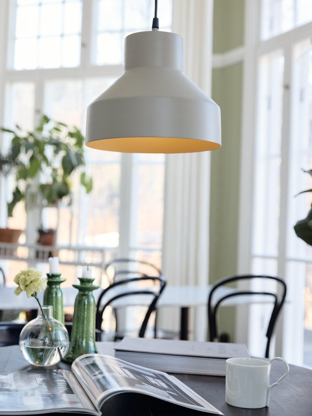 PR Home Solo taklampa Matt beige 26cm - Azalea Home