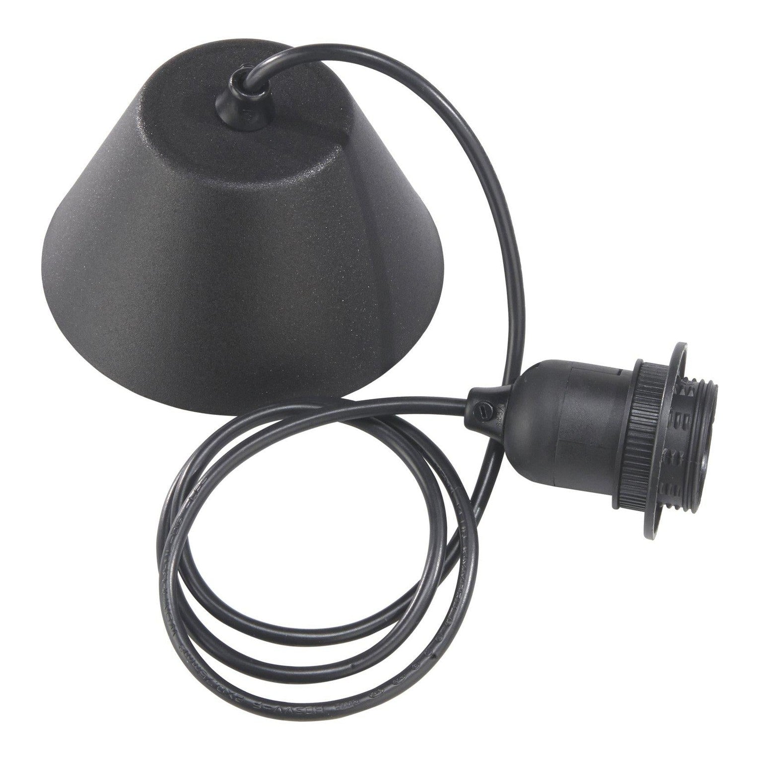 PR Home Takupphänge Bas EU Svart sladd 1,2m - Azalea Home