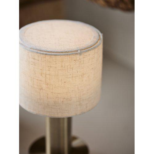 PR Home Tiara bordslampa Laddbar antikmässing - Azalea Home