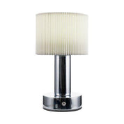 PR Home Tiara bordslampa Laddbar krom - Azalea Home