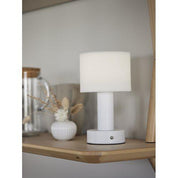 PR Home Tiara bordslampa Laddbar vit - Azalea Home