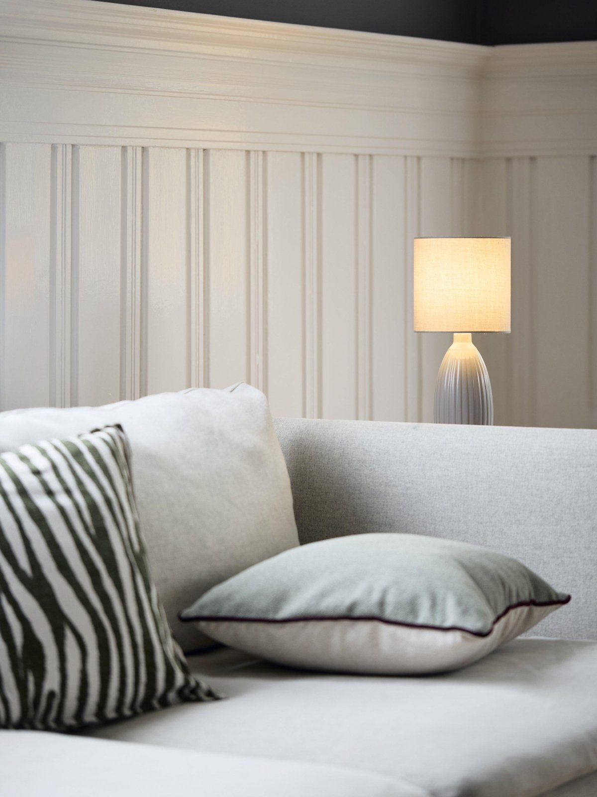 PR Home Uno bordslampa Grå 37cm - Azalea Home