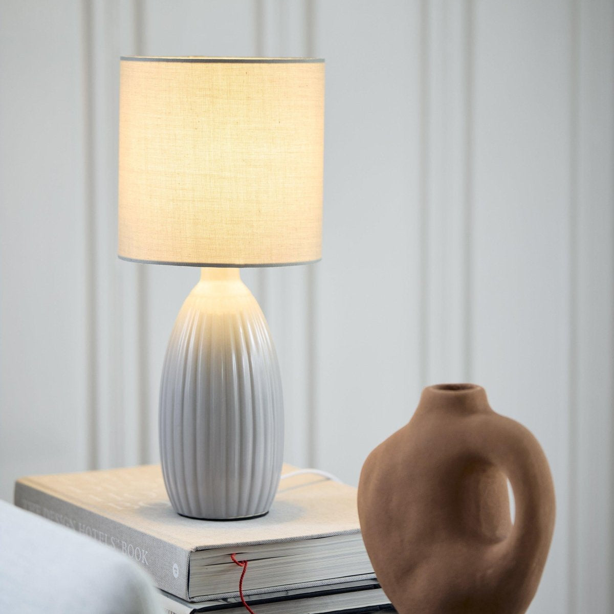 PR Home Uno bordslampa Grå 37cm - Azalea Home