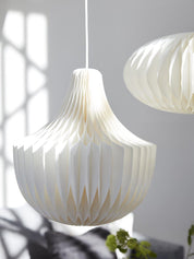 PR Home Vicky takskärm Vit papper 40cm - Azalea Home