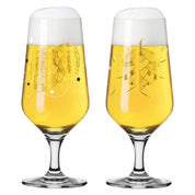 Ritzenhoff Brauchzeit Ölglas Pils 2 - p NO: 1& 2 - Azalea Home