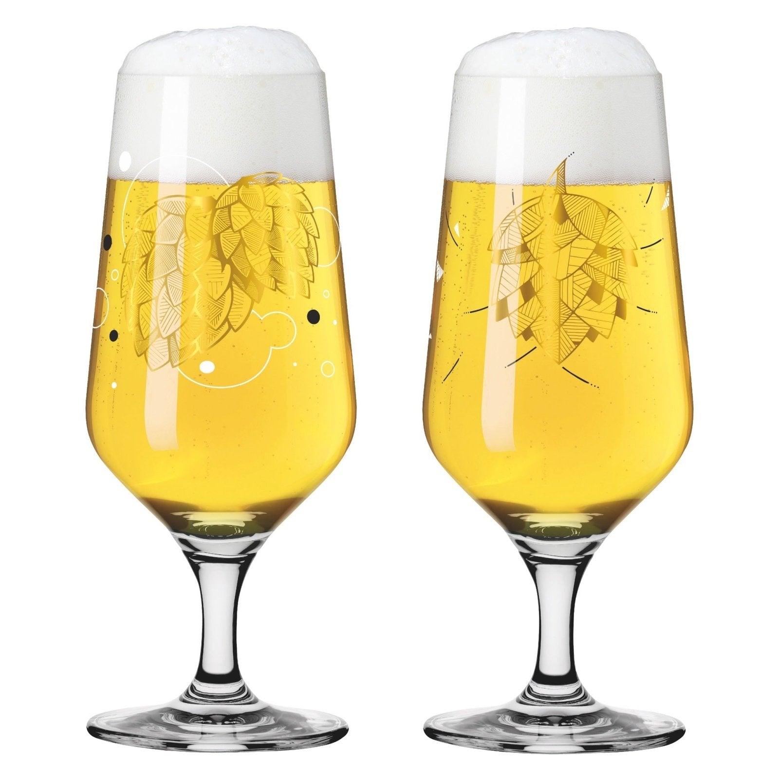 Ritzenhoff Brauchzeit Ölglas Pils 2 - p NO: 1& 2 - Azalea Home