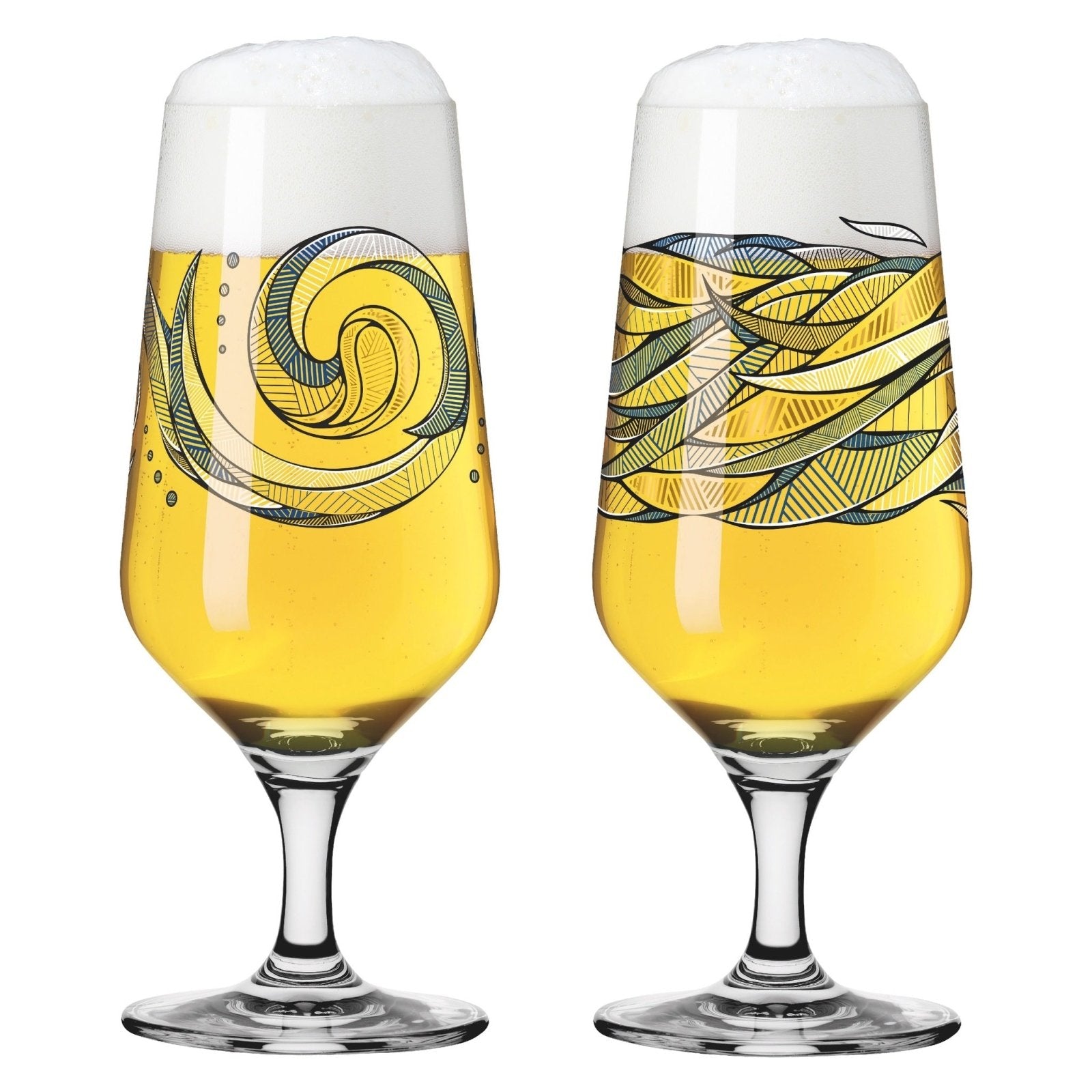 Ritzenhoff Brauchzeit Ölglas Pils 2 - p NO: 3 & 4 - Azalea Home