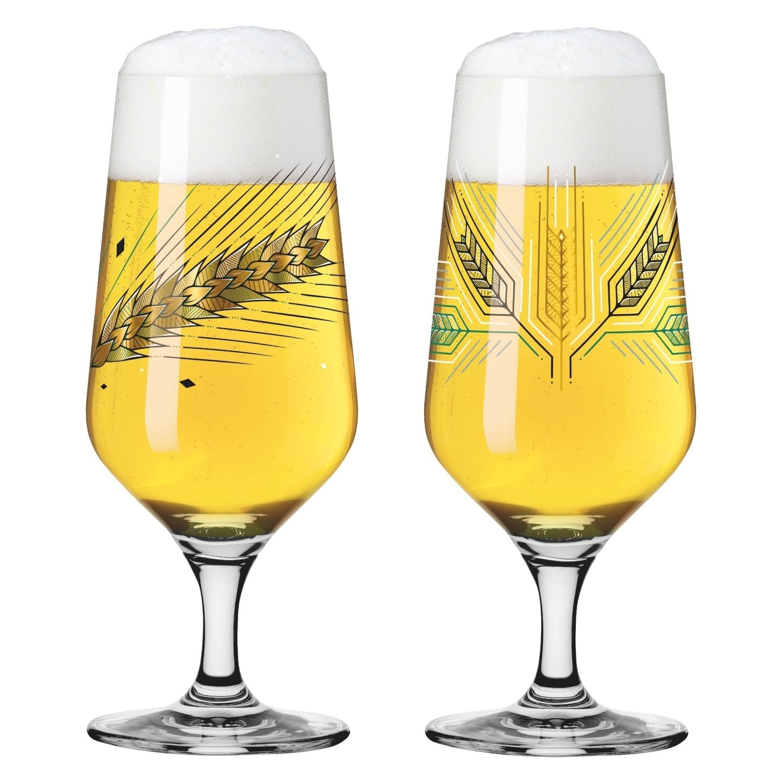 Ritzenhoff Brauchzeit Ölglas Pils 2 - p NO: 5 & 6 - Azalea Home