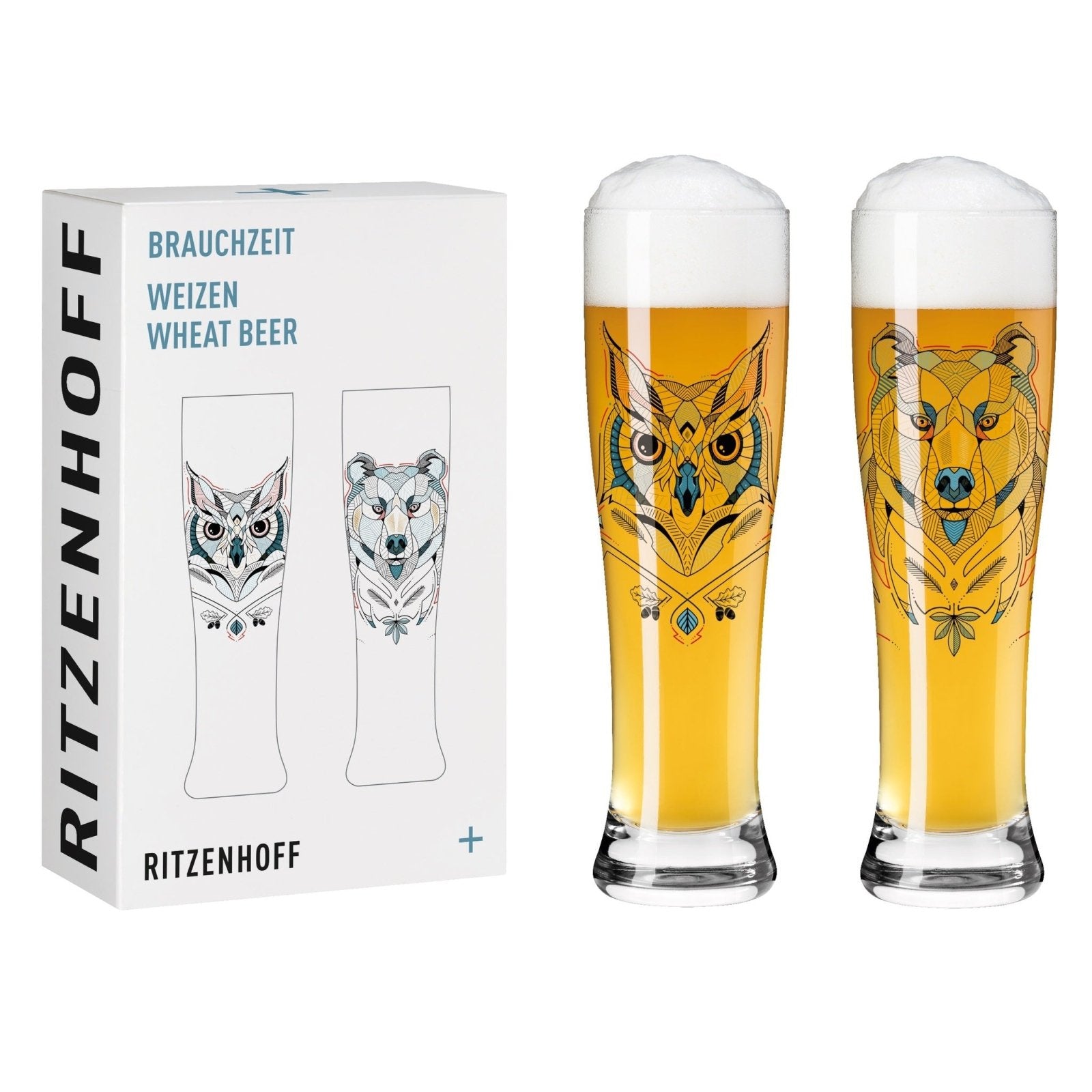 Ritzenhoff Brauchzeit Ölglas Wheat 2 - p NO: 1 &2 - Azalea Home