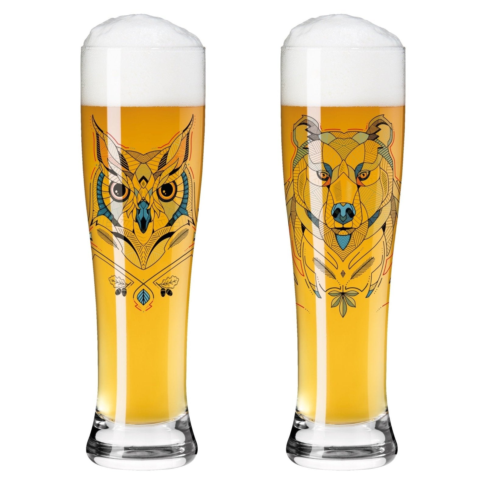 Ritzenhoff Brauchzeit Ölglas Wheat 2 - p NO: 1 &2 - Azalea Home