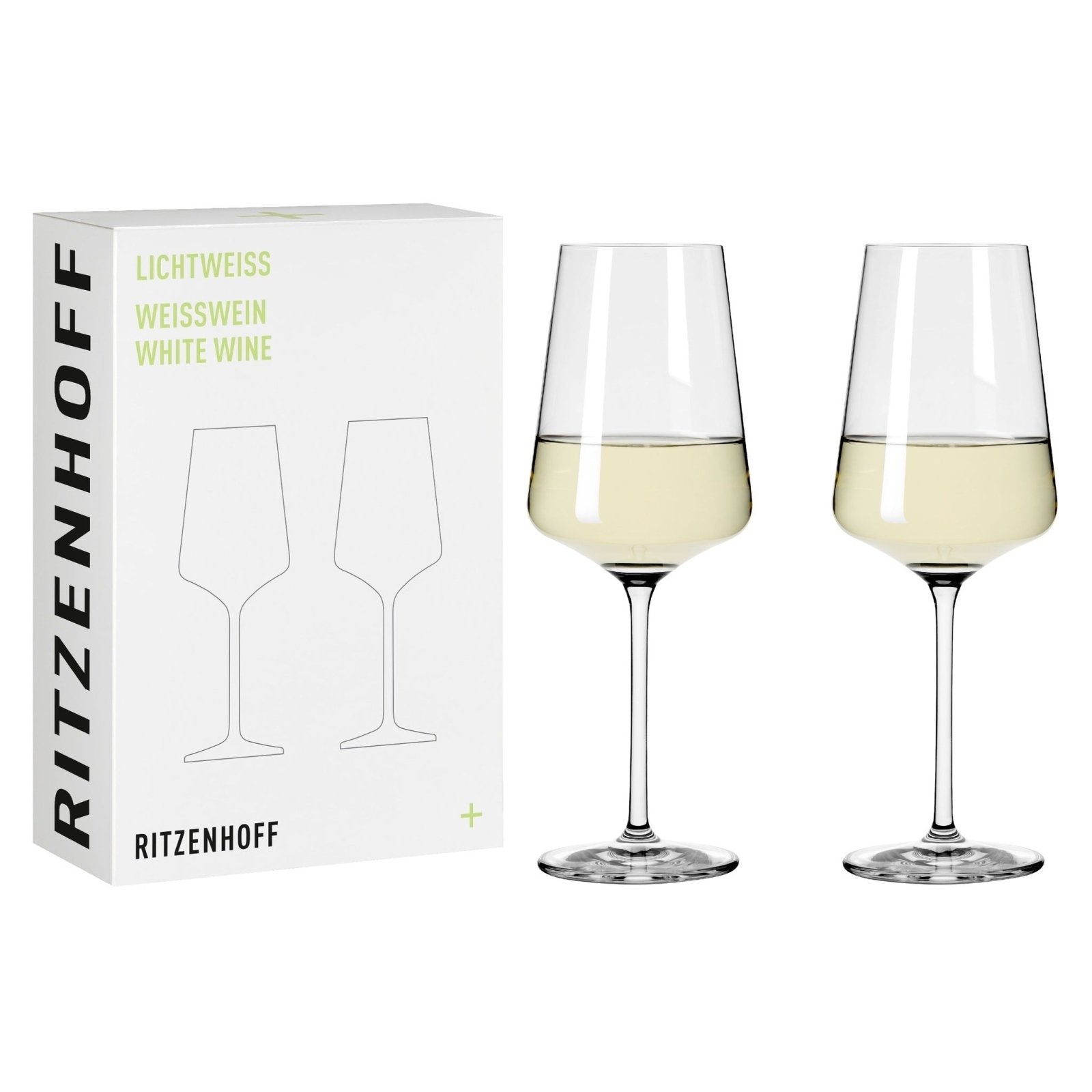Ritzenhoff Lichtweiss Vitvinsglas 2 - p - Azalea Home