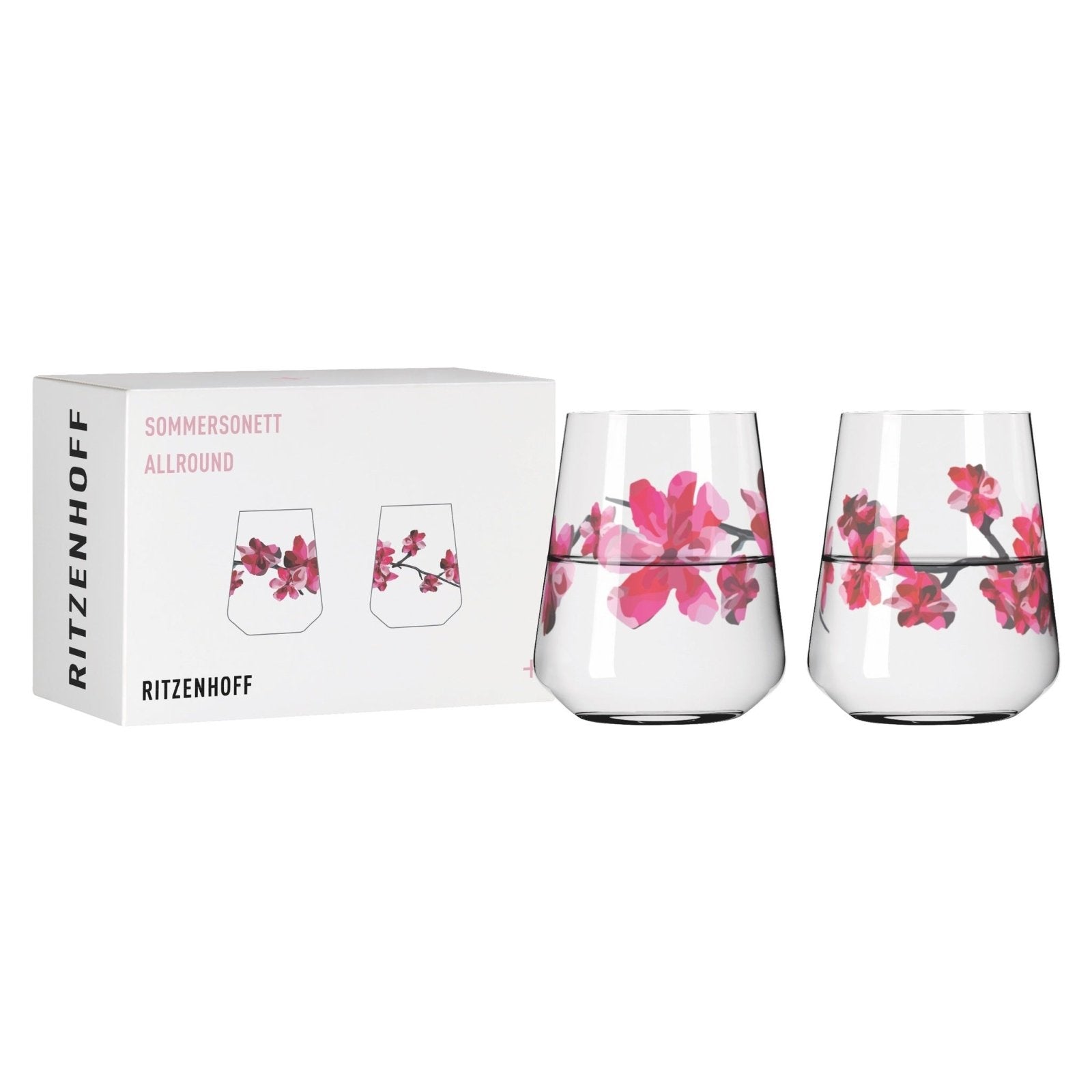 Ritzenhoff Sommersonett Vattenglas NO: 3 & 4 2 - p - Azalea Home