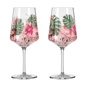 Ritzenhoff Sommersonett Vinglas 2 - p Monstera - Azalea Home