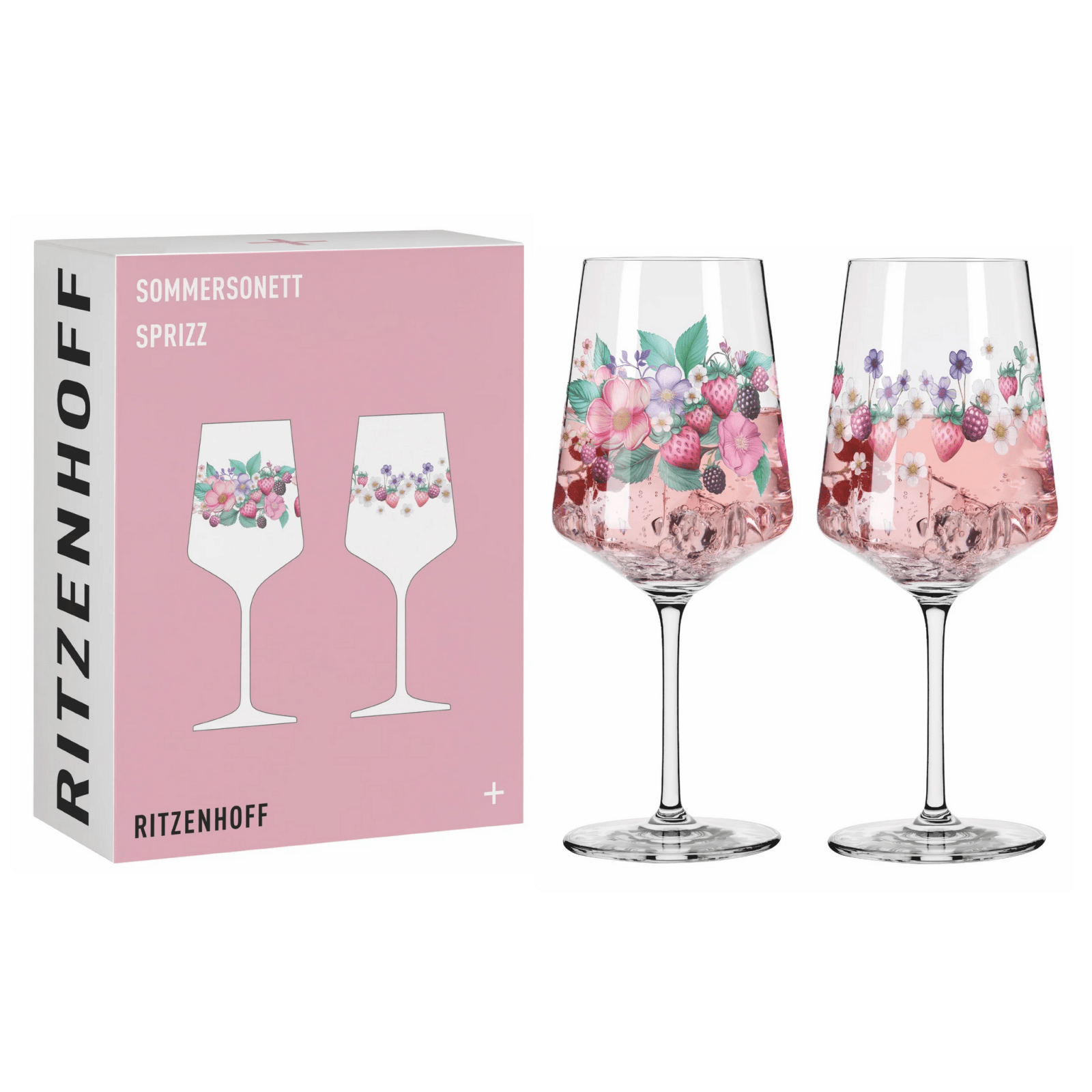 Ritzenhoff Sommersonett Vinglas 2 - p Nordic Summer - Azalea Home