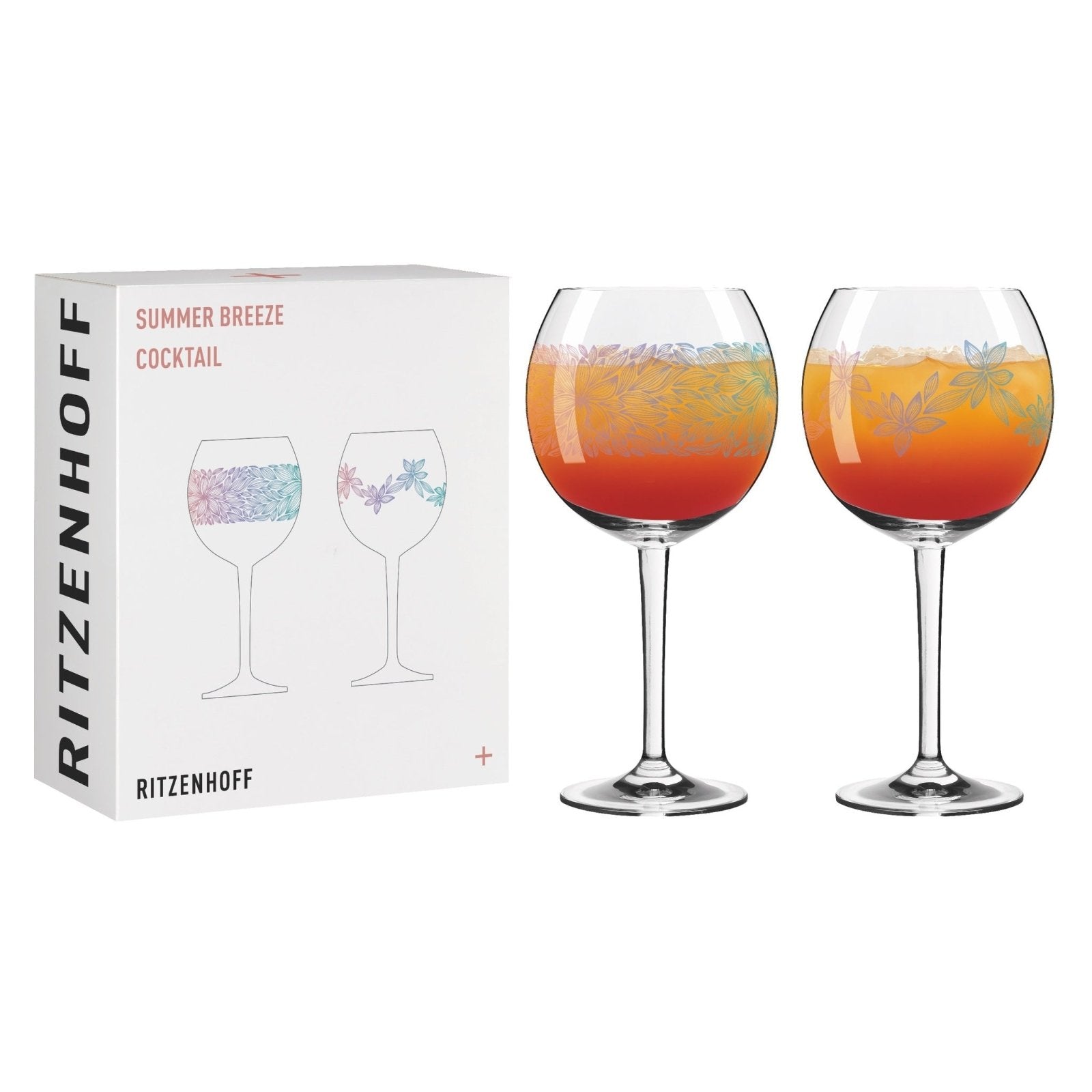 Ritzenhoff Summer Breeze Drinkglas 2 - p NO: 1 & 2 - Azalea Home