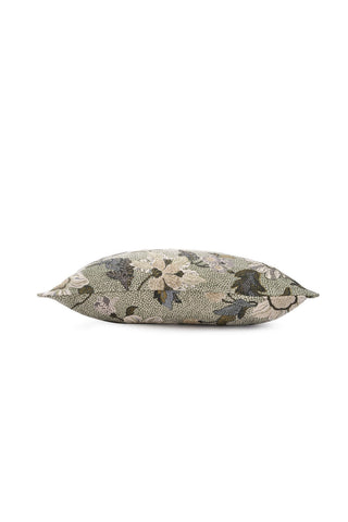 Flower Linen Kuddfodral 50x50cm, Mjuk grön