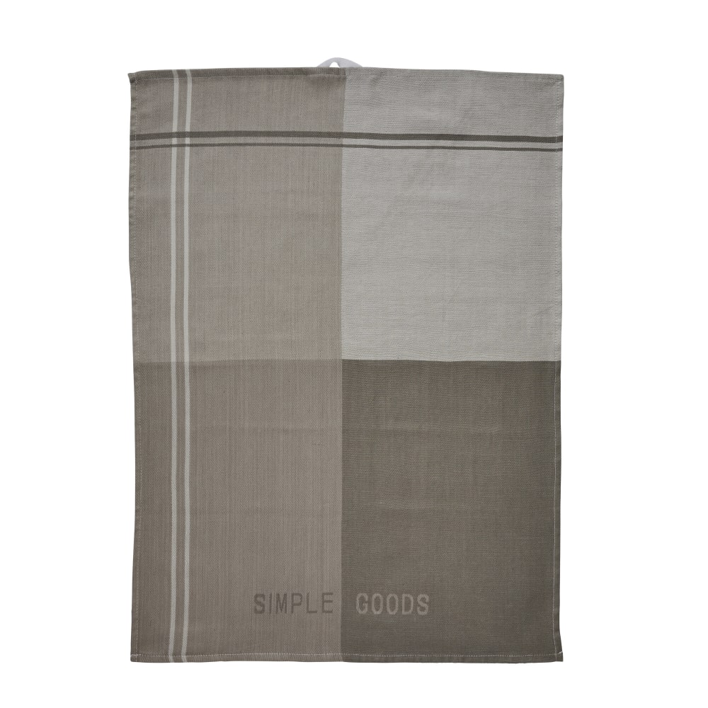 SIMPLE GOODS Blocked Kökshandduk 70x50 - Azalea Home