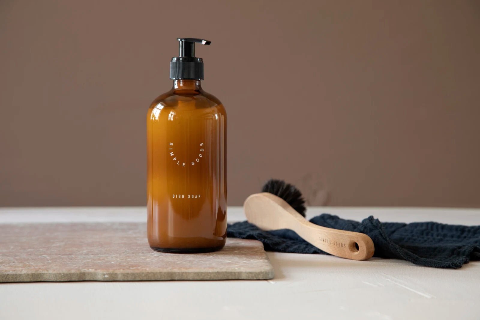 SIMPLE GOODS Diskborste Soft, Natur - Azalea Home