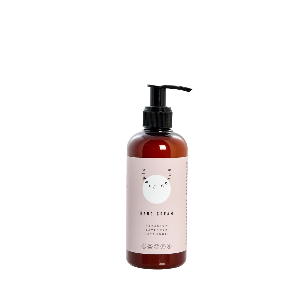 SIMPLE GOODS Handkräm Geranium Lavender Patchouli 250 ml - Azalea Home