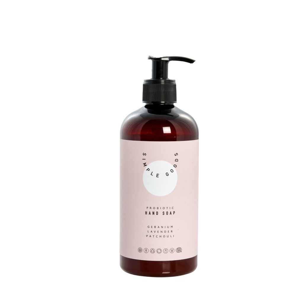 SIMPLE GOODS Handtvål Geranium Lavender Patchouli 450 ml - Azalea Home