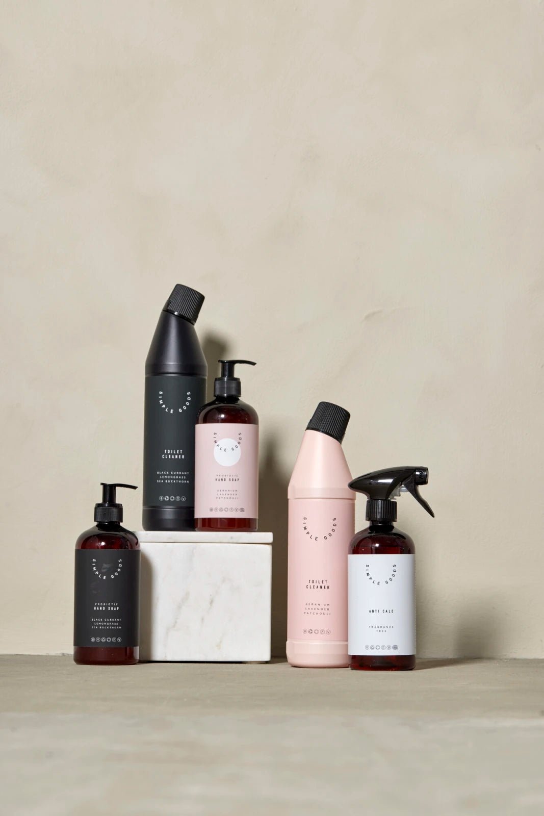 SIMPLE GOODS Handtvål Geranium Lavender Patchouli 450 ml - Azalea Home