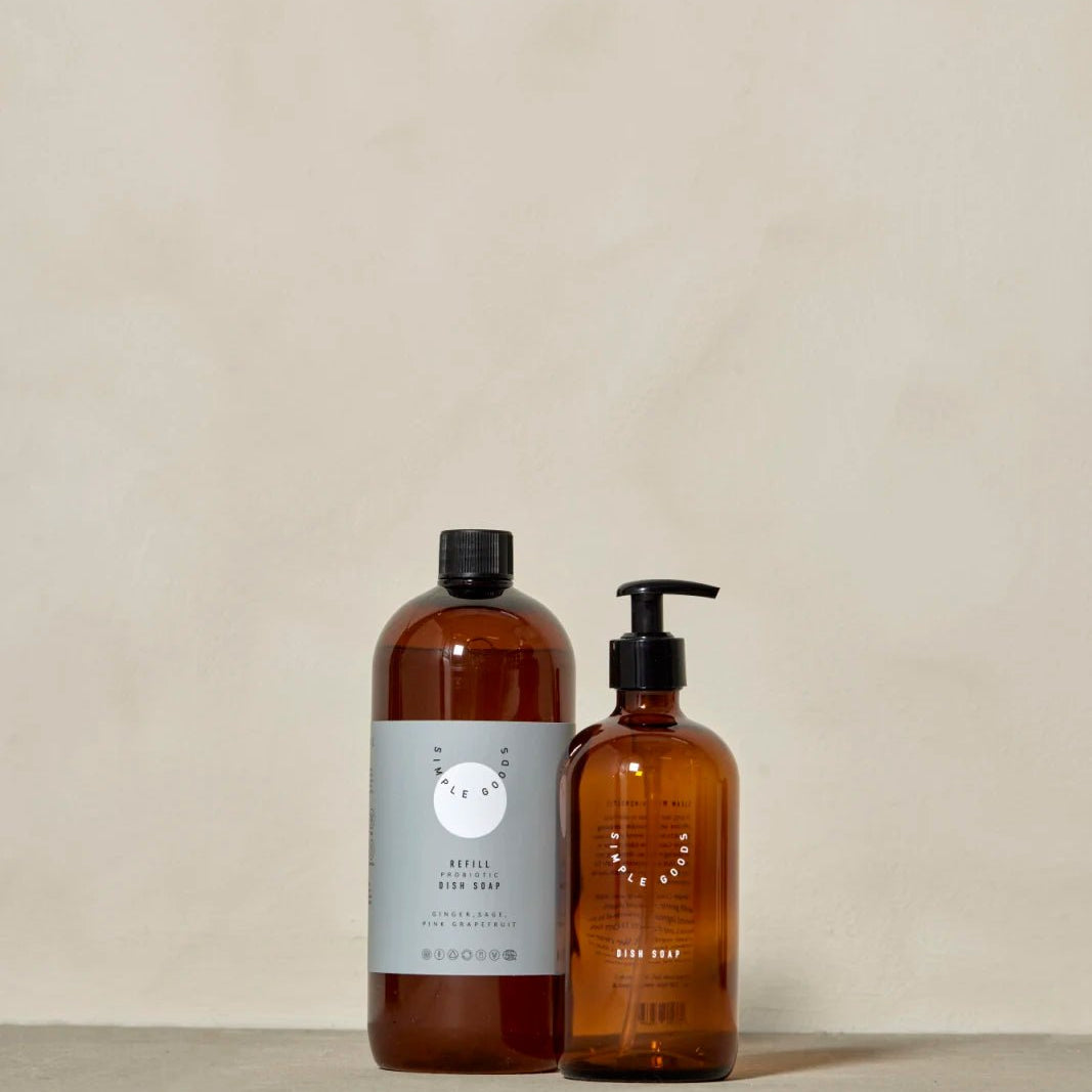 SIMPLE GOODS Refill Diskmedel Grapefruit Ginger Sage 1000 ml - Azalea Home