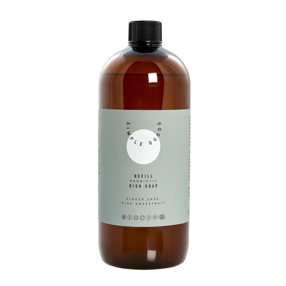 SIMPLE GOODS Refill Diskmedel Grapefruit Ginger Sage 1000 ml - Azalea Home