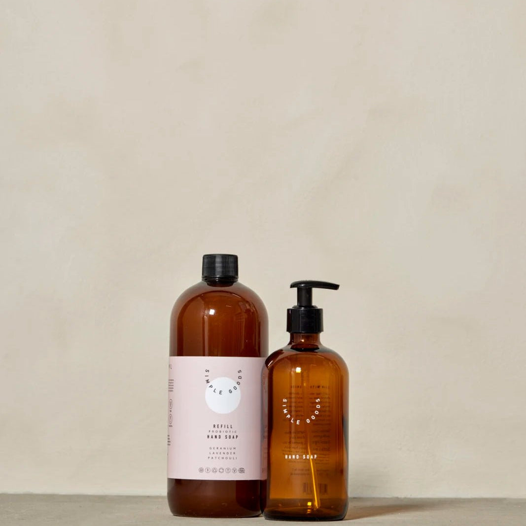 SIMPLE GOODS Refill Handtvål Geranium Lavender Patchouli 1000 ml - Azalea Home