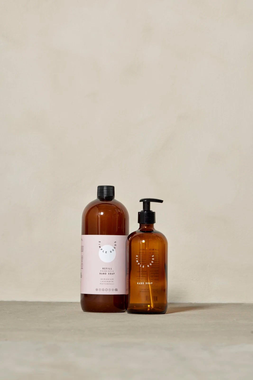 SIMPLE GOODS Refill Handtvål Geranium Lavender Patchouli 1000 ml - Azalea Home