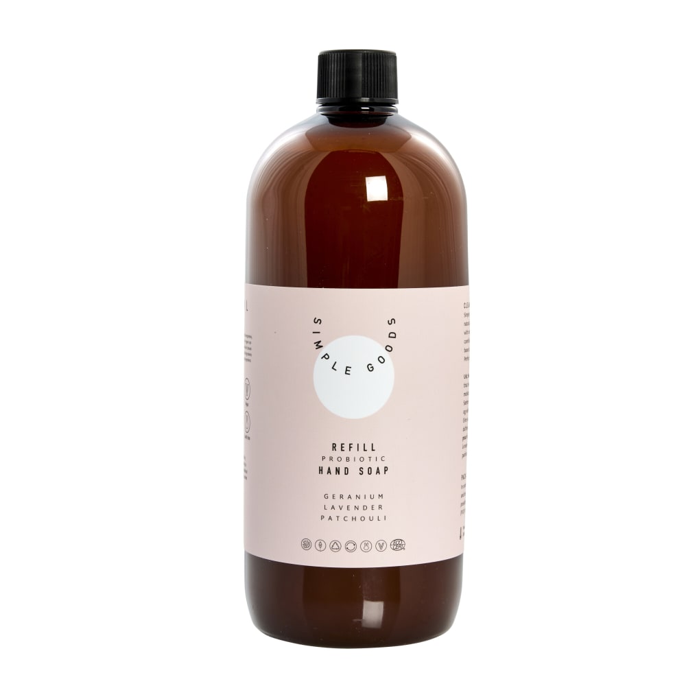 SIMPLE GOODS Refill Handtvål Geranium Lavender Patchouli 1000 ml - Azalea Home