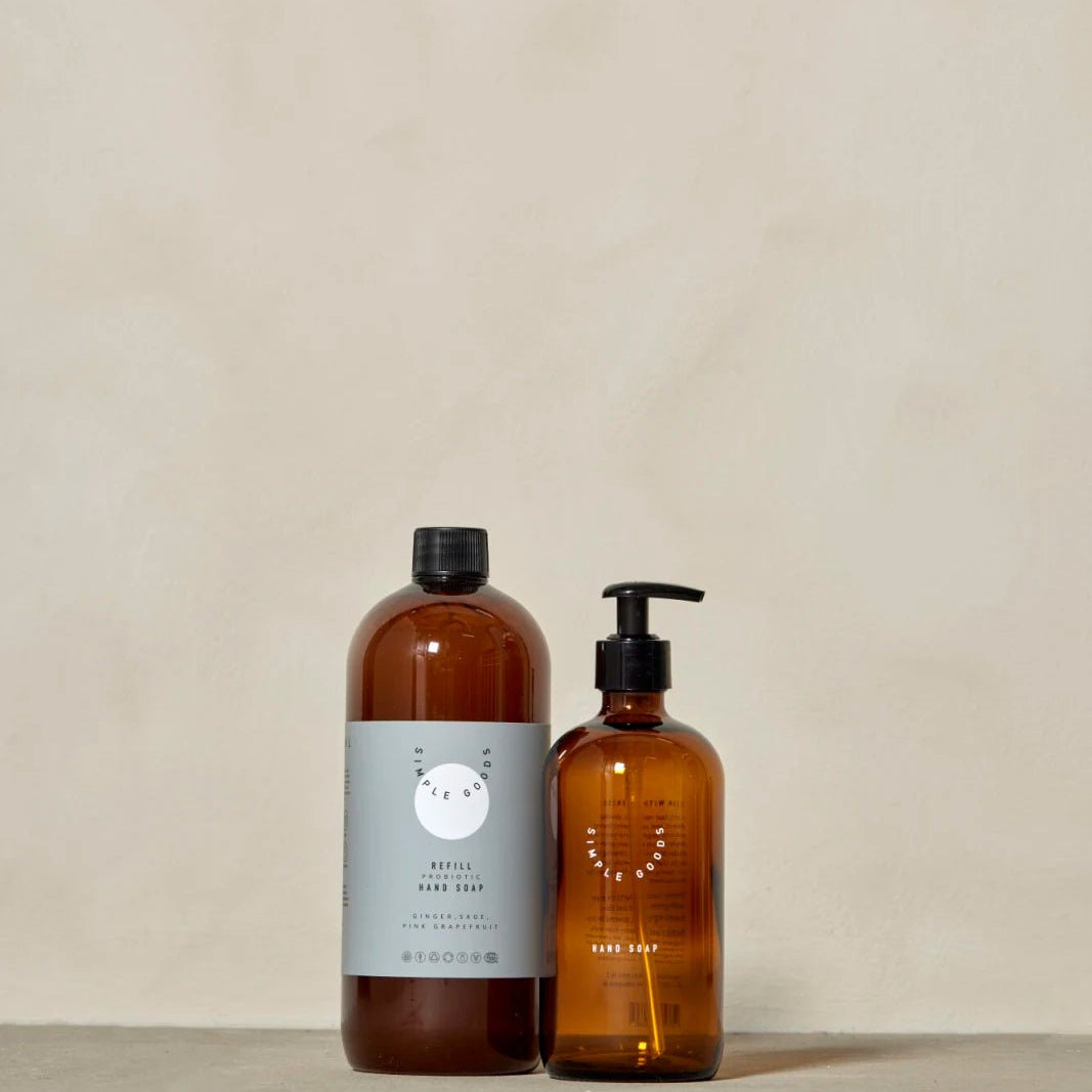 SIMPLE GOODS Refill Handtvål Grapefruit Ginger Sage 1000 ml - Azalea Home