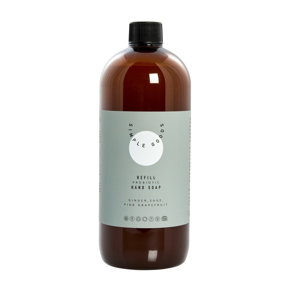 SIMPLE GOODS Refill Handtvål Grapefruit Ginger Sage 1000 ml - Azalea Home