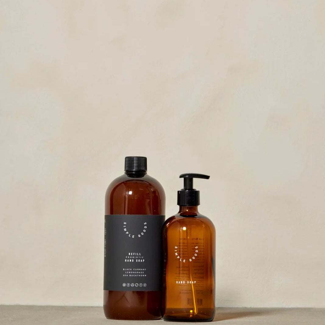 SIMPLE GOODS Refill Handtvål Lemongrass Black Currant 1000 ml - Azalea Home