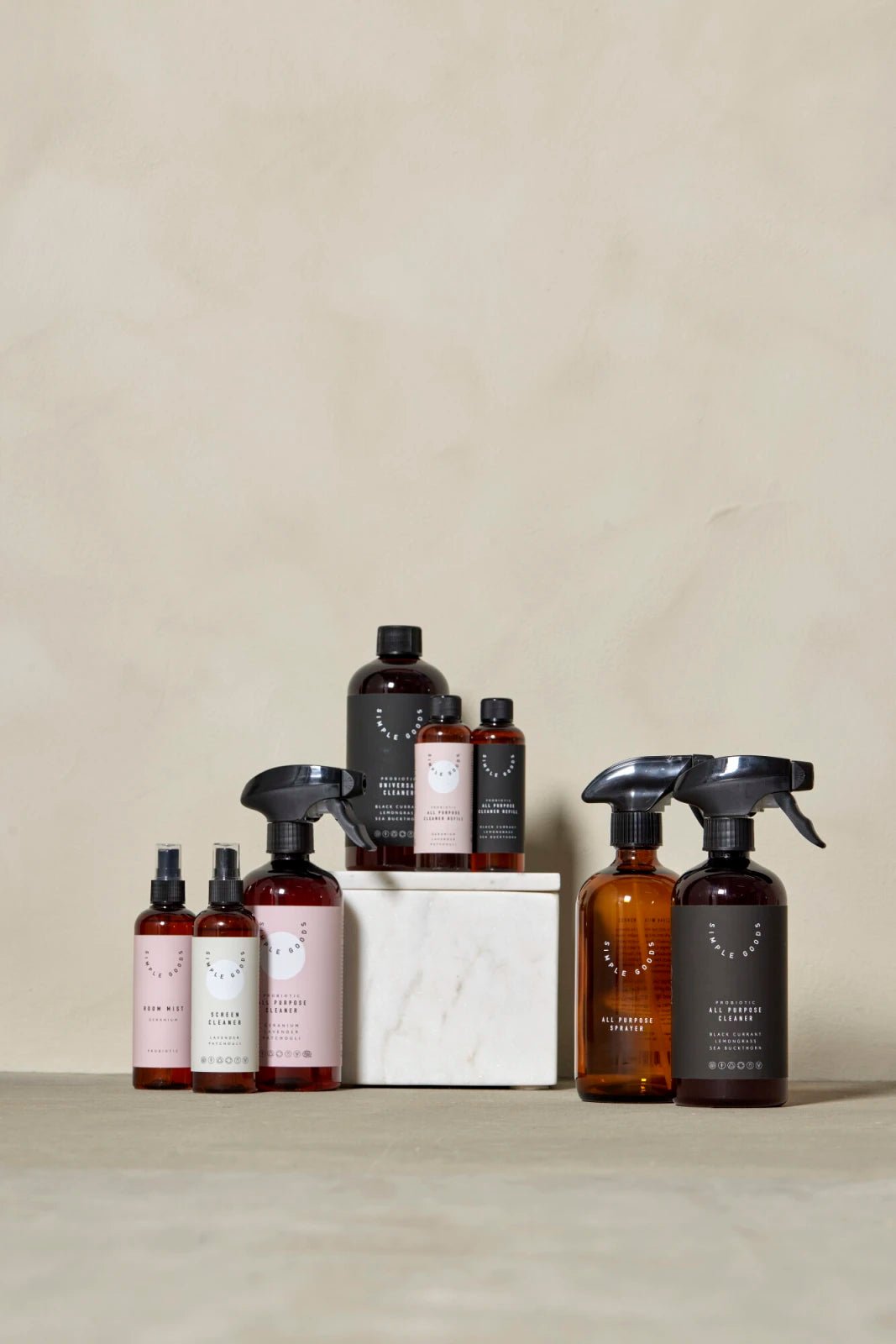 SIMPLE GOODS Rumspray Geranium Lavender Patchouli 150 ml - Azalea Home