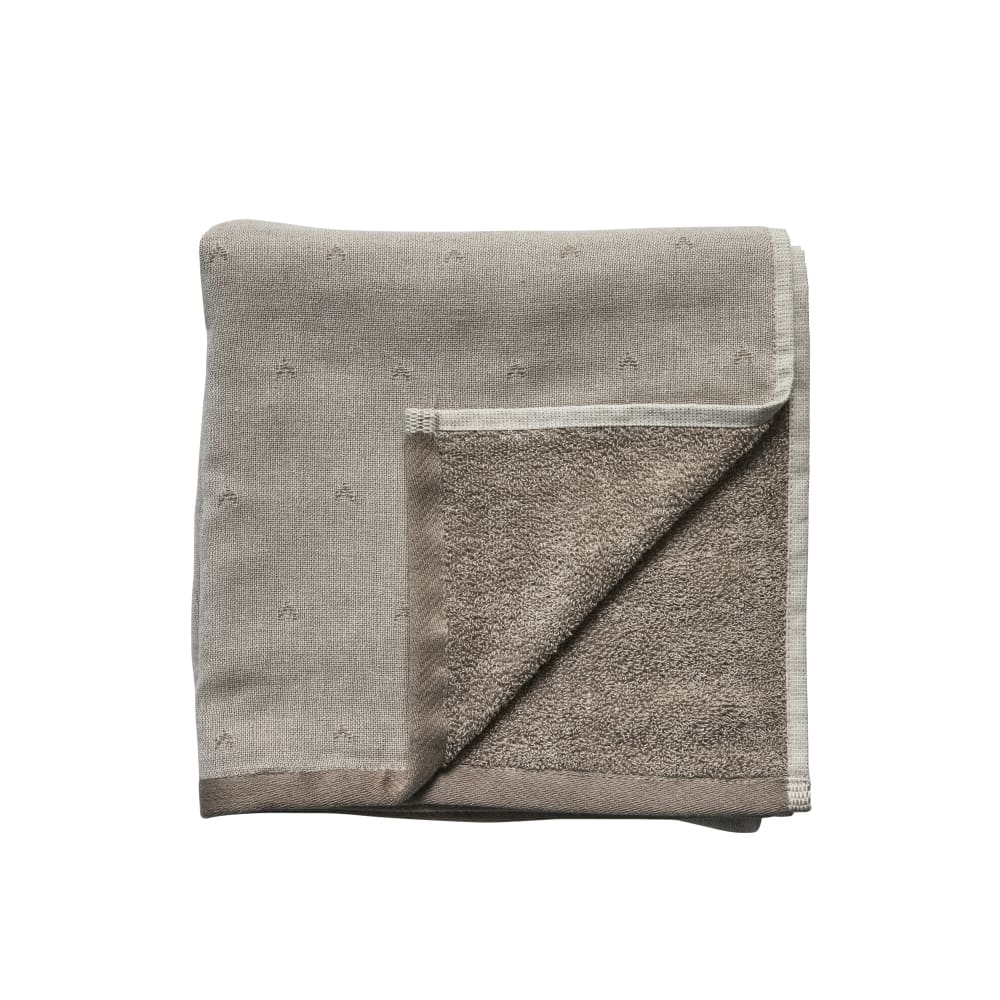 SIMPLE GOODS Terry Handduk 100x50, Linen - Azalea Home