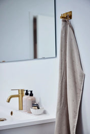 SIMPLE GOODS Terry Handduk 100x50, Linen - Azalea Home