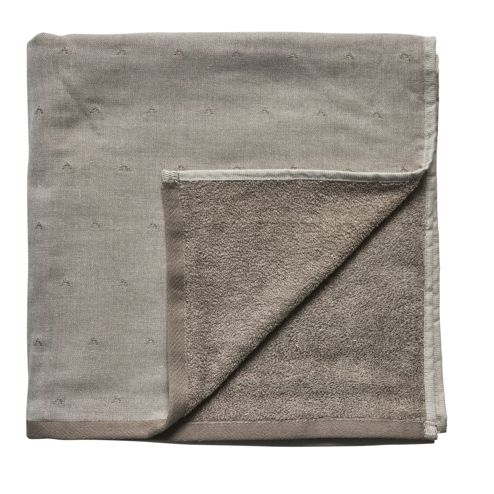SIMPLE GOODS Terry Handduk 140x70, Linen - Azalea Home