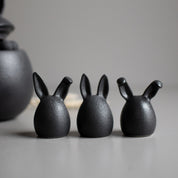 TRIPLETS Påskhare 3-Pack, cast iron