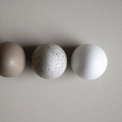 STANDING EGG Påskdekoration, Vit