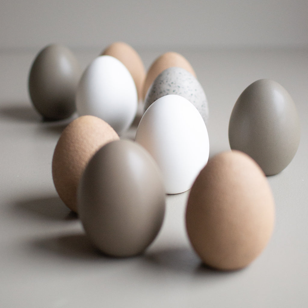 STANDING EGG Påskdekoration, sand