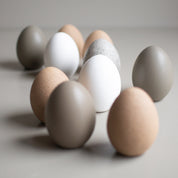 STANDING EGG Påskdekoration, sand