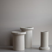STRIPE POT Kruka sandy mole, small