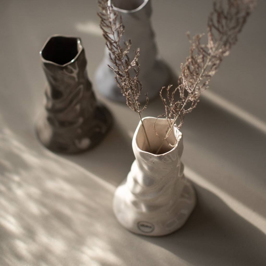 BLOOM Vas H15cm, Shiny Dust