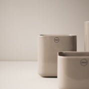CUBE Kruka Small H15cm, Shiny Mole