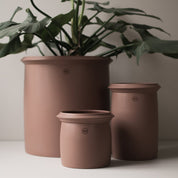 KRUSET Kruka Small H16,5cm, Apricot