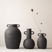 LONG Vas Medium H30cm, Svart